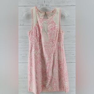 Lilly Pulitzer Kaylee Hubba Bubba Sea Shift Dress, Size 0